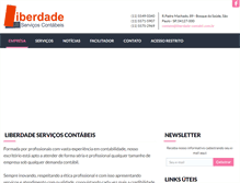 Tablet Screenshot of liberdade-contabil.com.br